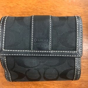 Coach snap wallet